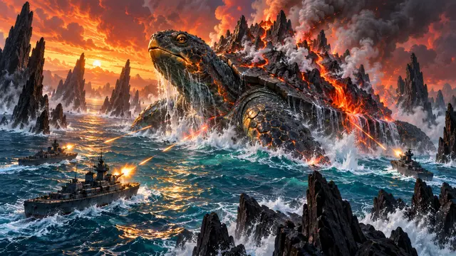 The basalt turtle